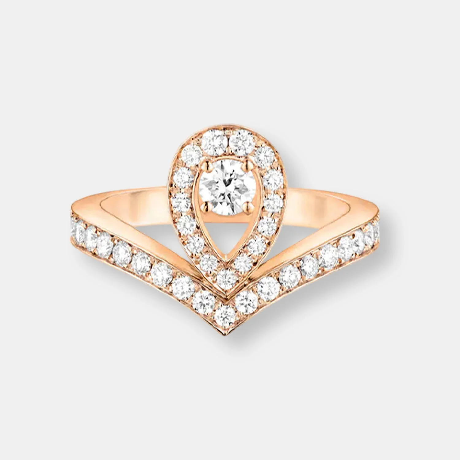 Bague joséphine aigrette