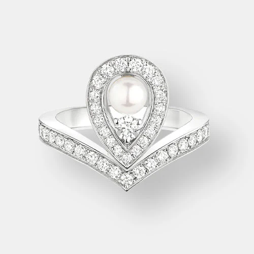 Bague joséphine aigrette