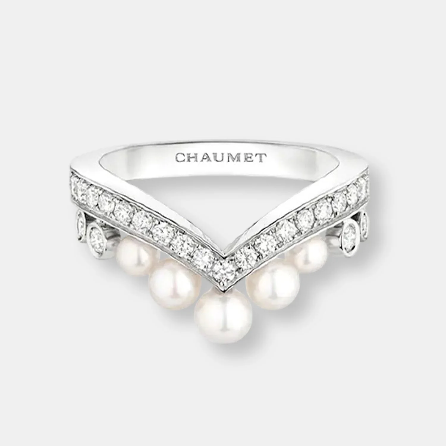 Bague joséphine aigrette