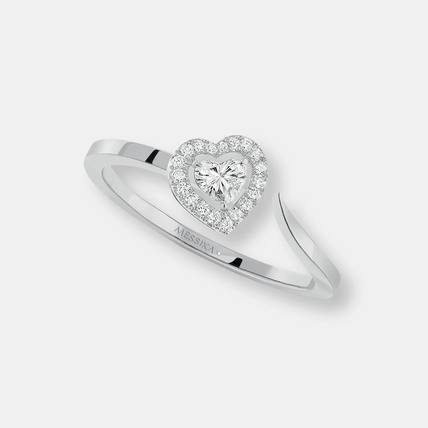 Bague joy diamant cœur 0,15ct