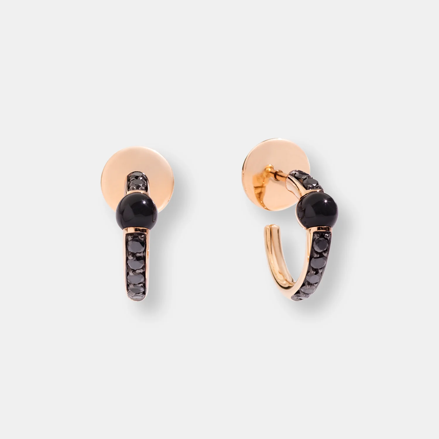 Boucles d'oreilles m'ama non m'ama