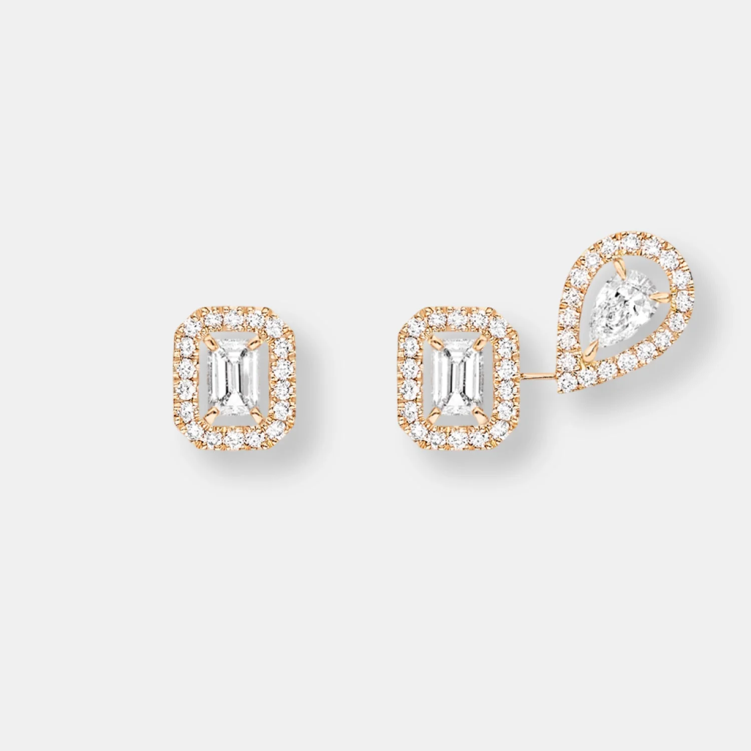 Boucles d'oreilles my twin 1+2 0,10ct