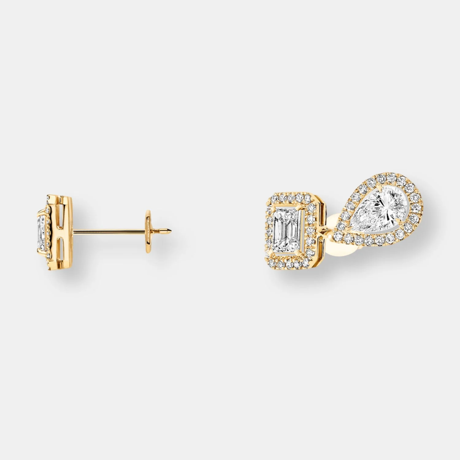Boucles d'oreilles my twin 1+2 0.20ctx3 - Image 2