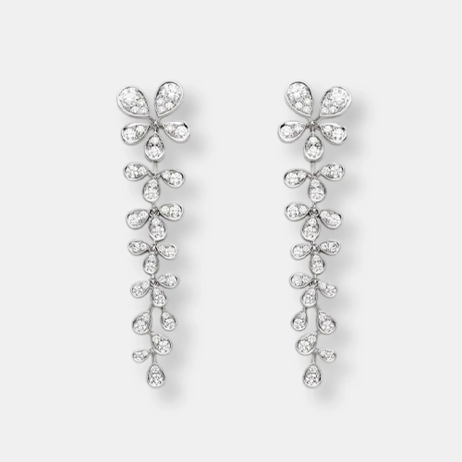 Boucles d'oreilles transformables joséphine aigrette impériale