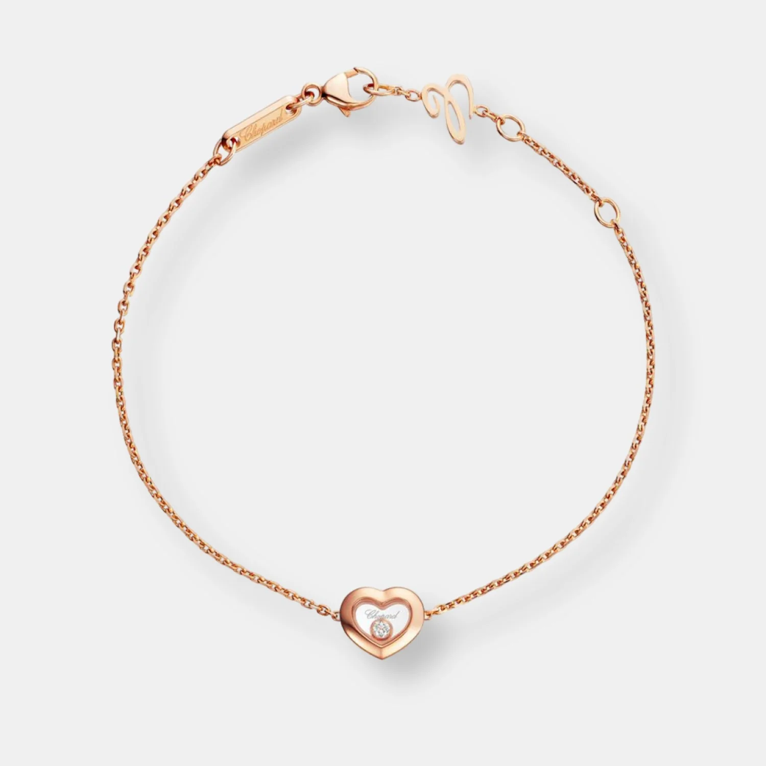 Bracelet happy diamonds coeur