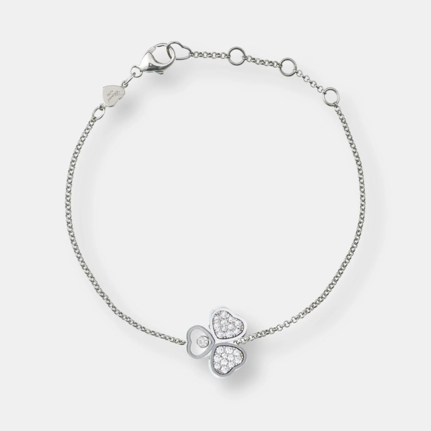Bracelet happy hearts wings