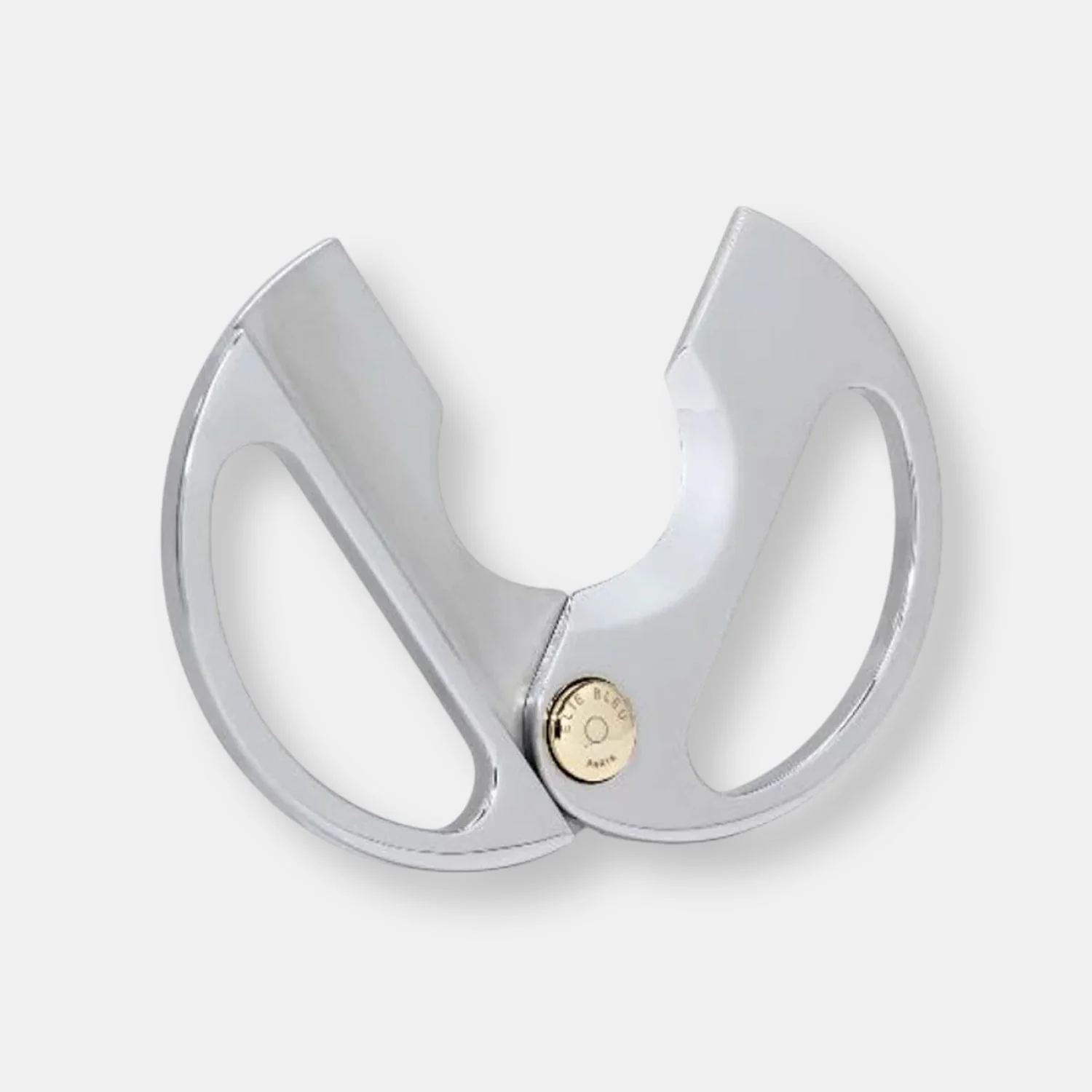 Coupe cigare ebc-2 round acier poli / gold button - Image 2
