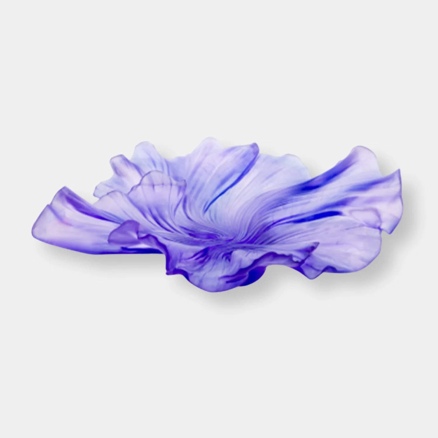 Coupe moyen modèle drappé lilas croisière