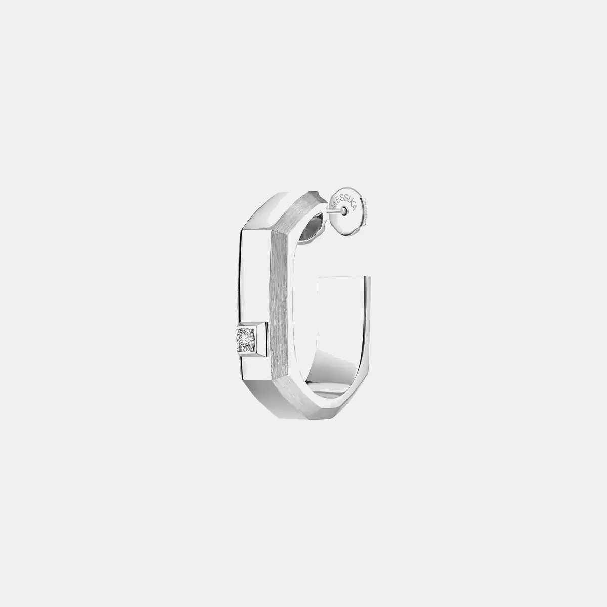 Mono boucle d'oreille mm moderniste - Image 6