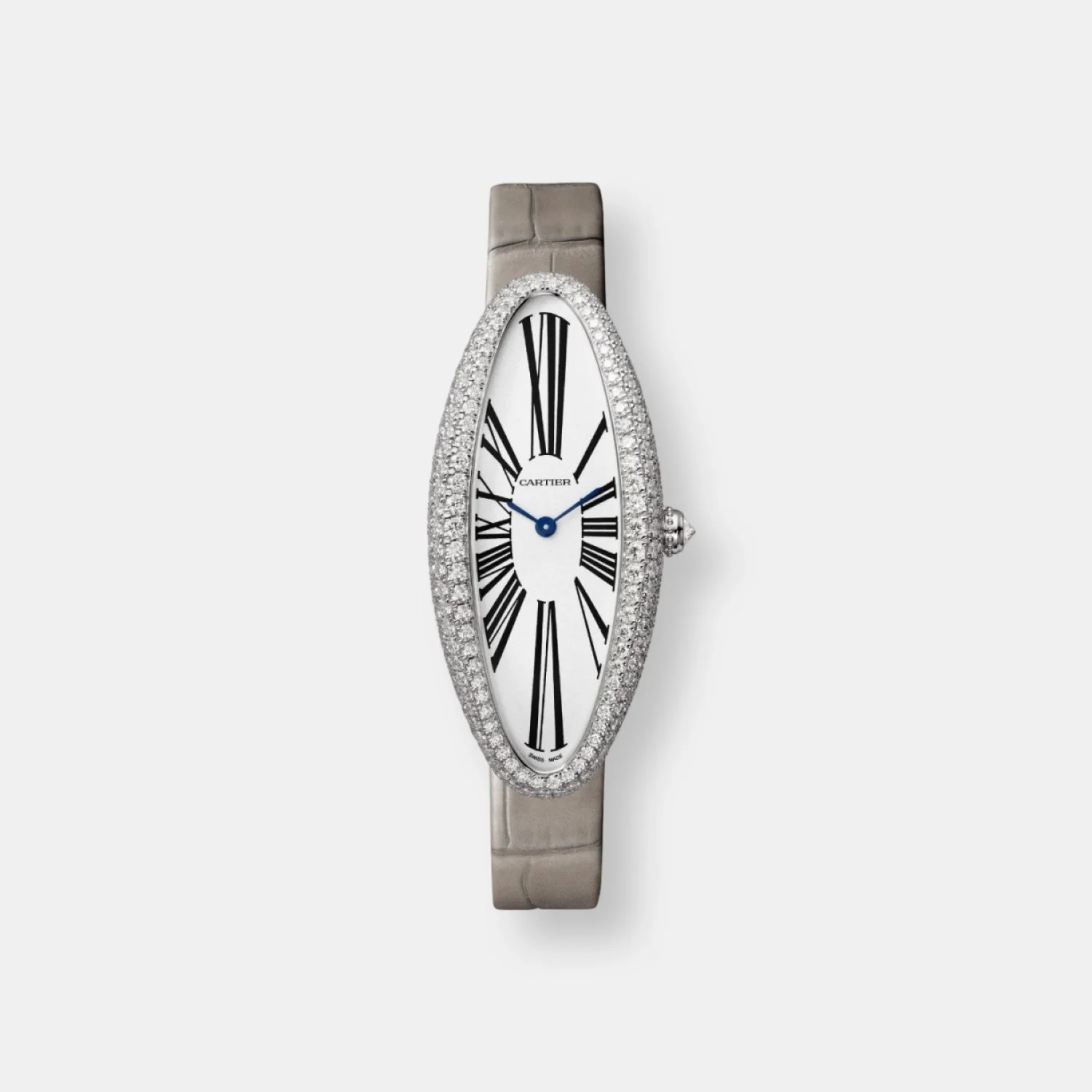 Montre baignoire allongée