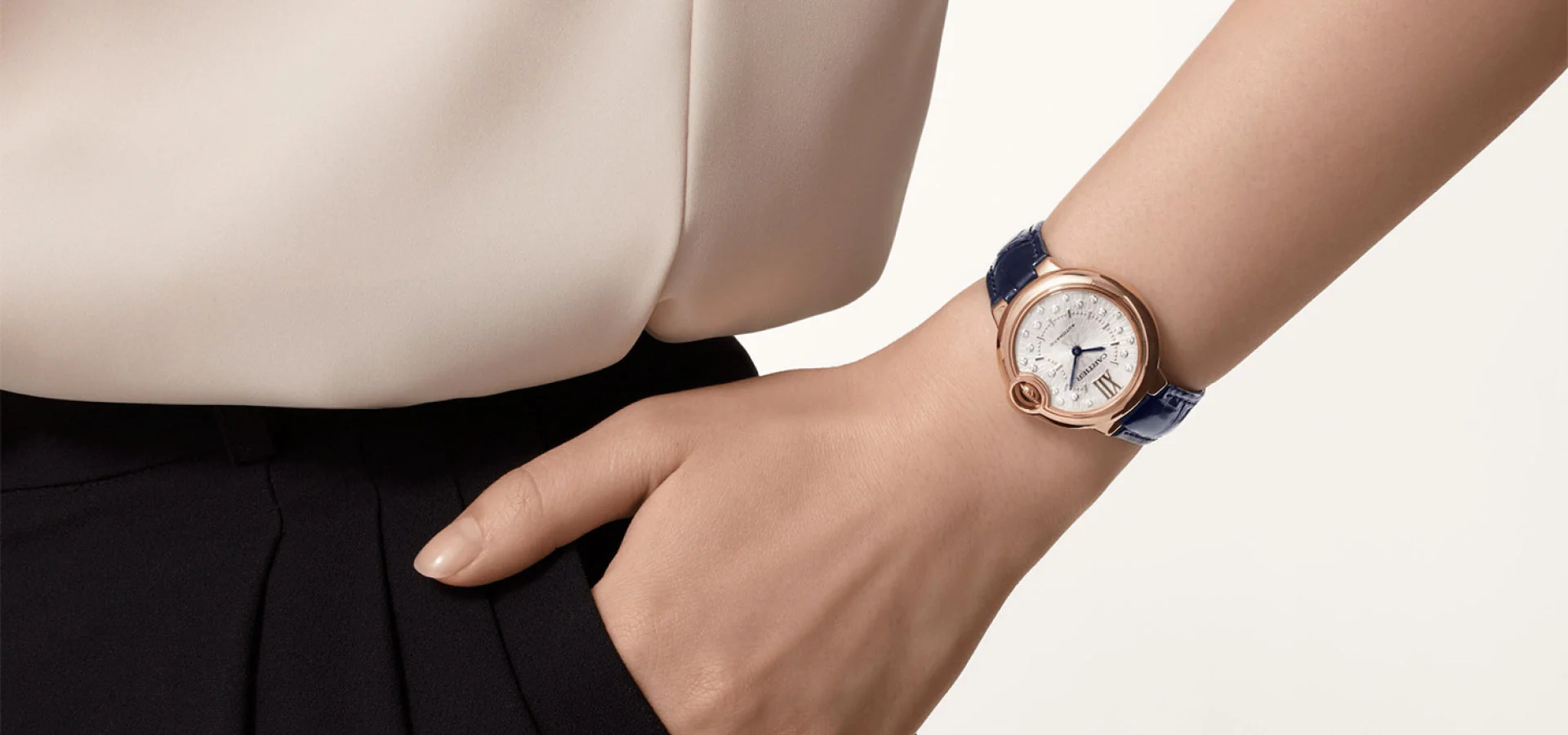 Montre ballon bleu de cartier - Image 2