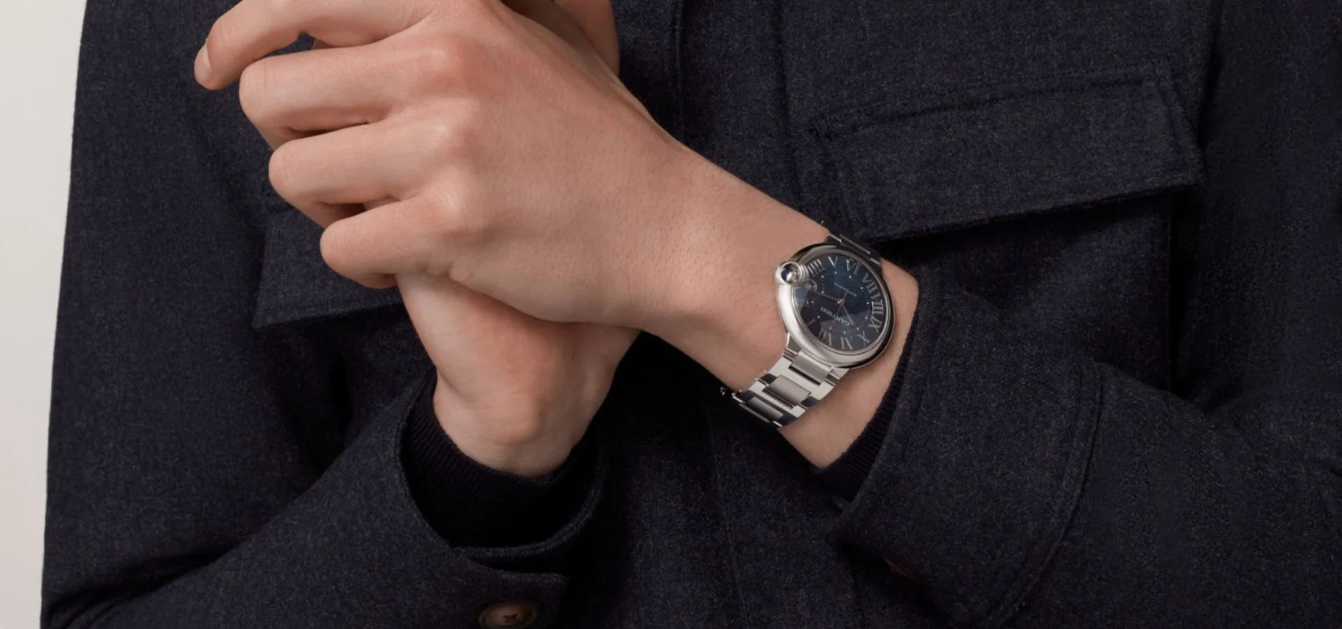 Montre ballon bleu de cartier - Image 2
