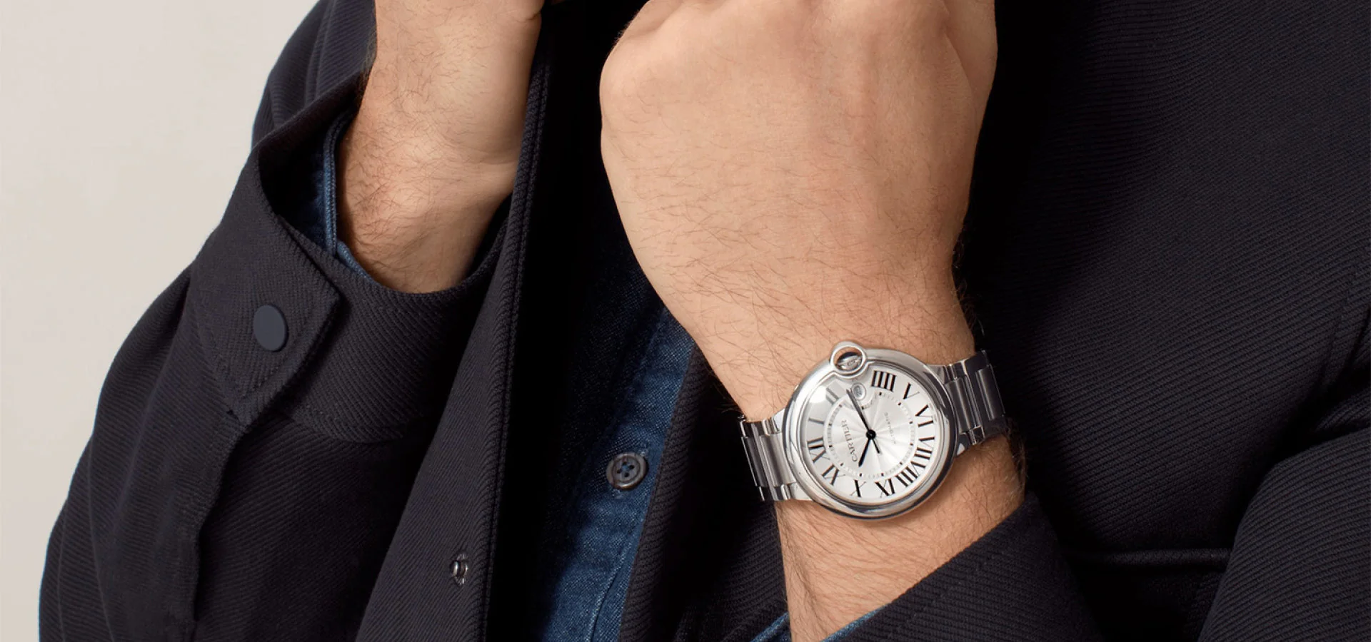 Montre ballon bleu de cartier - Image 5