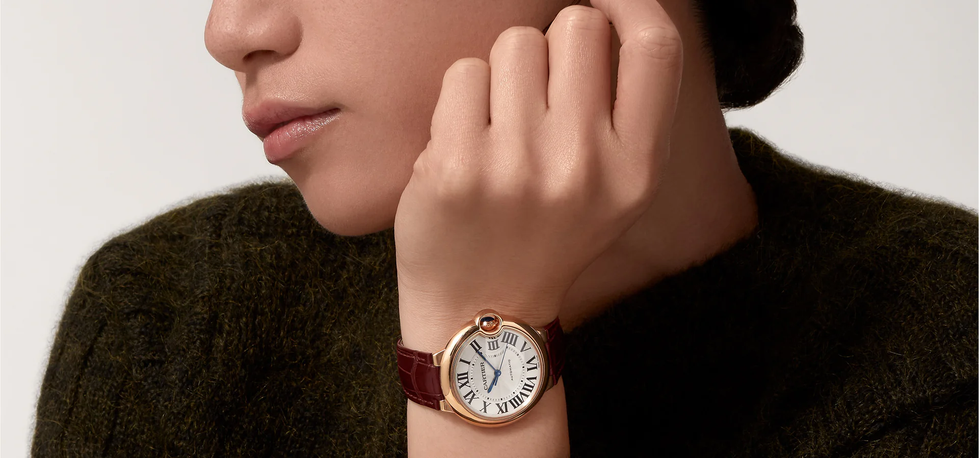 Montre ballon bleu de cartier - Image 9