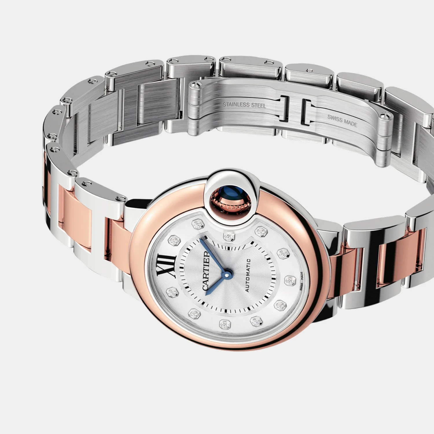 Montre ballon bleu de cartier - Image 4