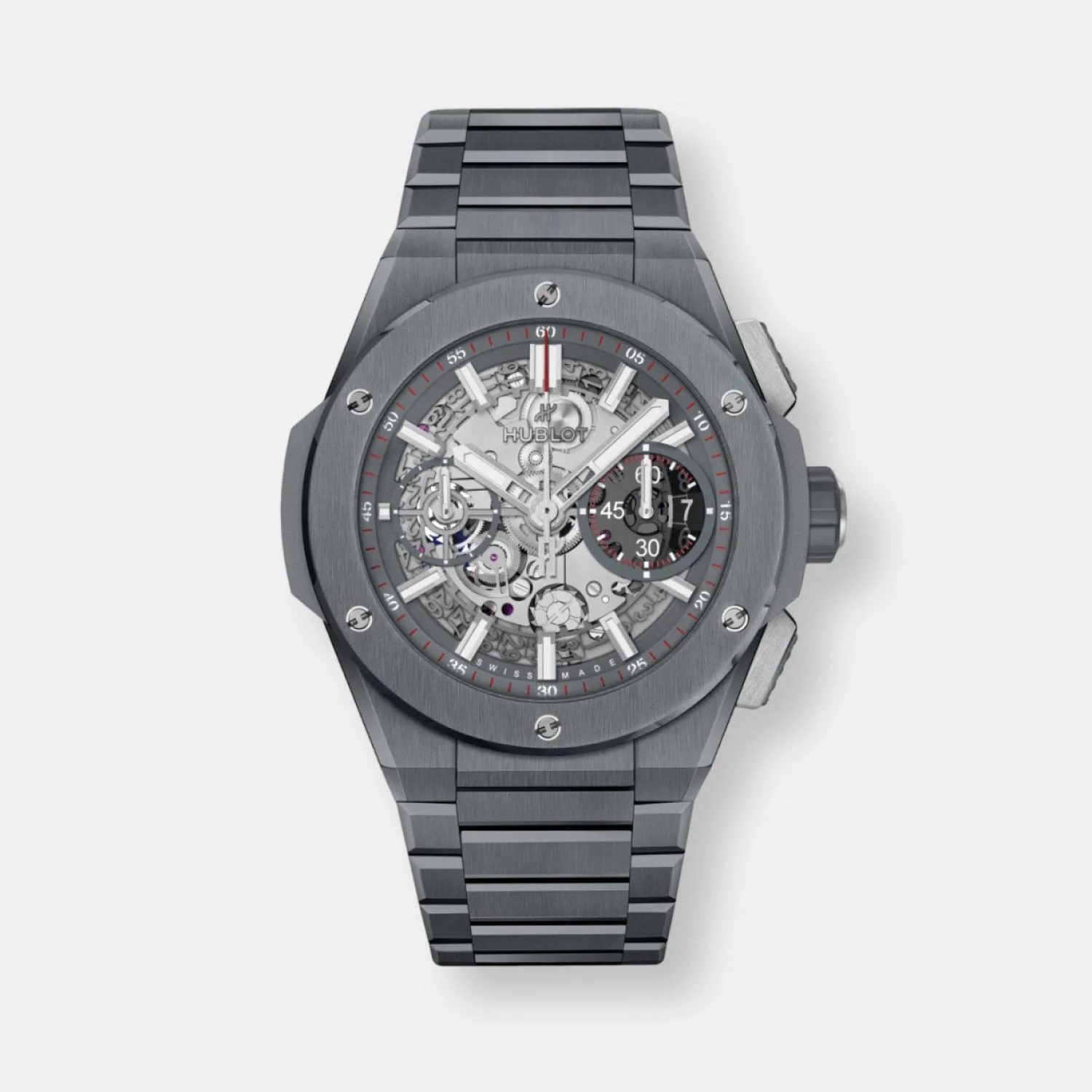 Montre big bang integral grey ceramic