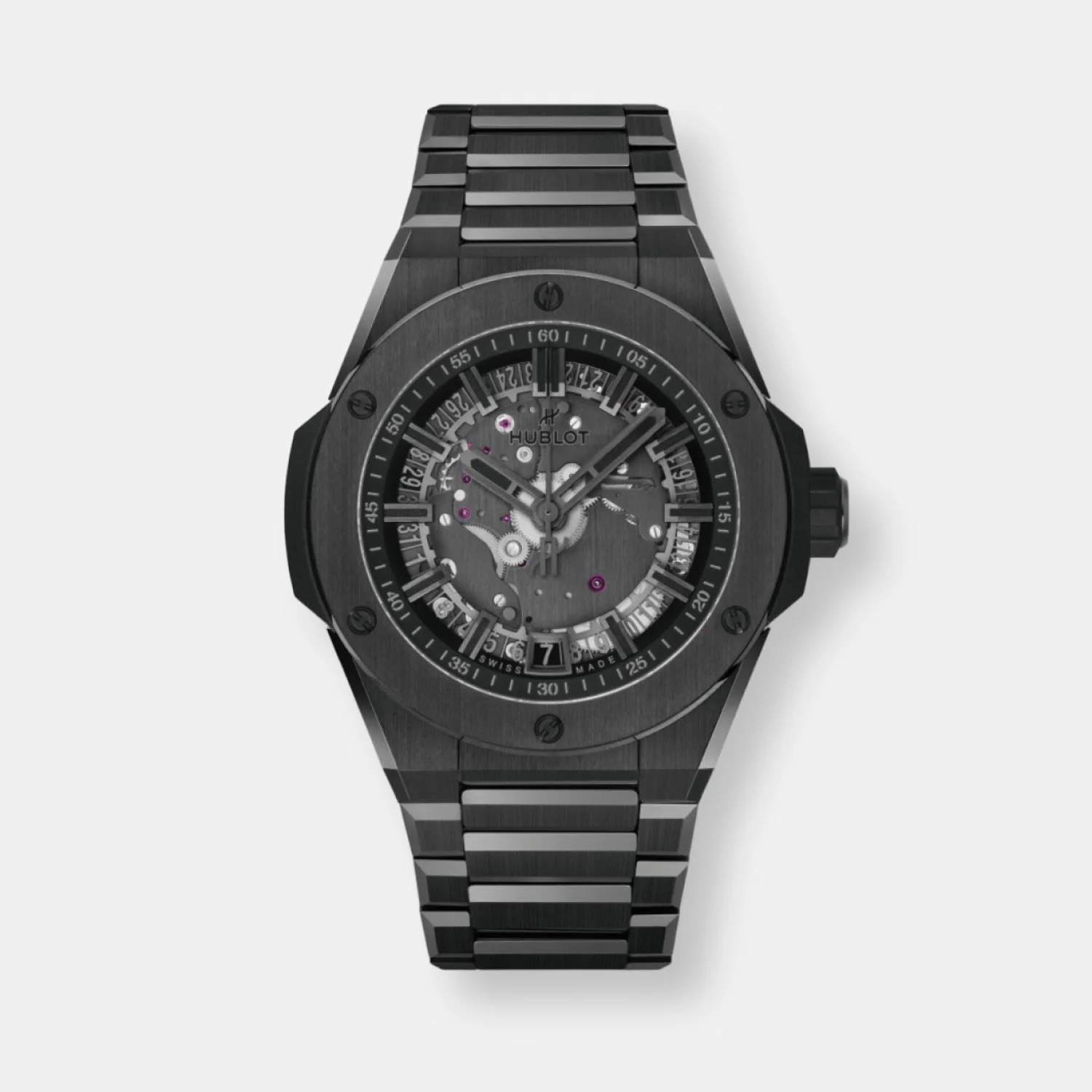 Montre big bang integral time only all black