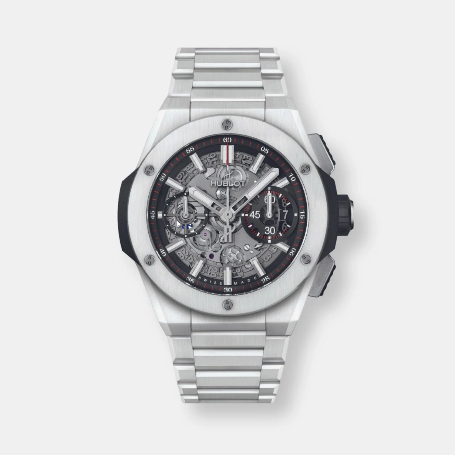 Montre big bang integrated white ceramic