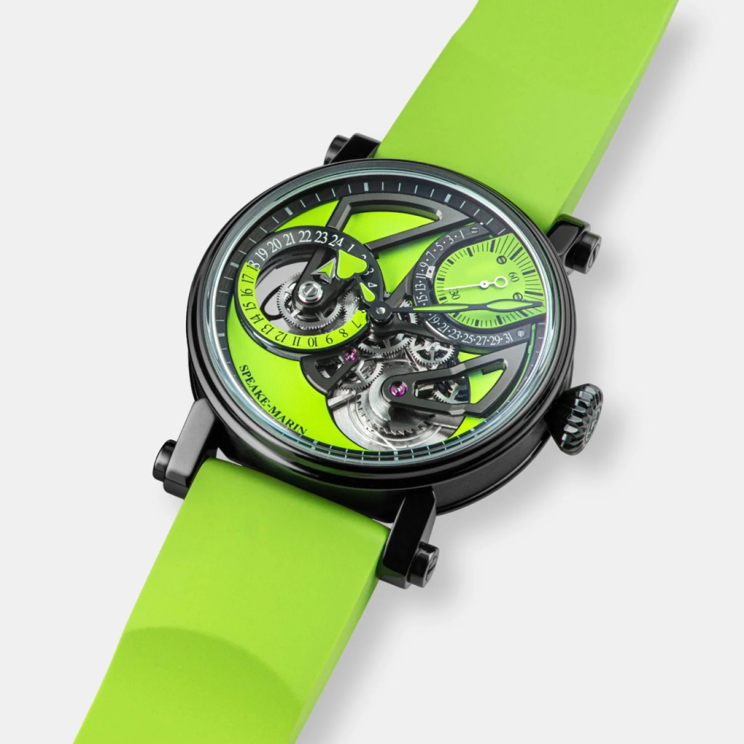 Montre dual time lime - Image 2