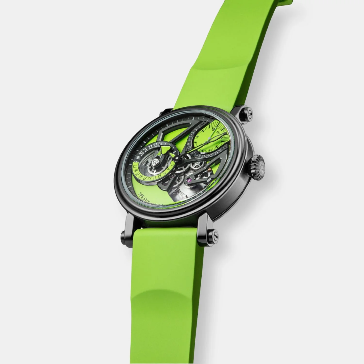 Montre dual time lime - Image 3