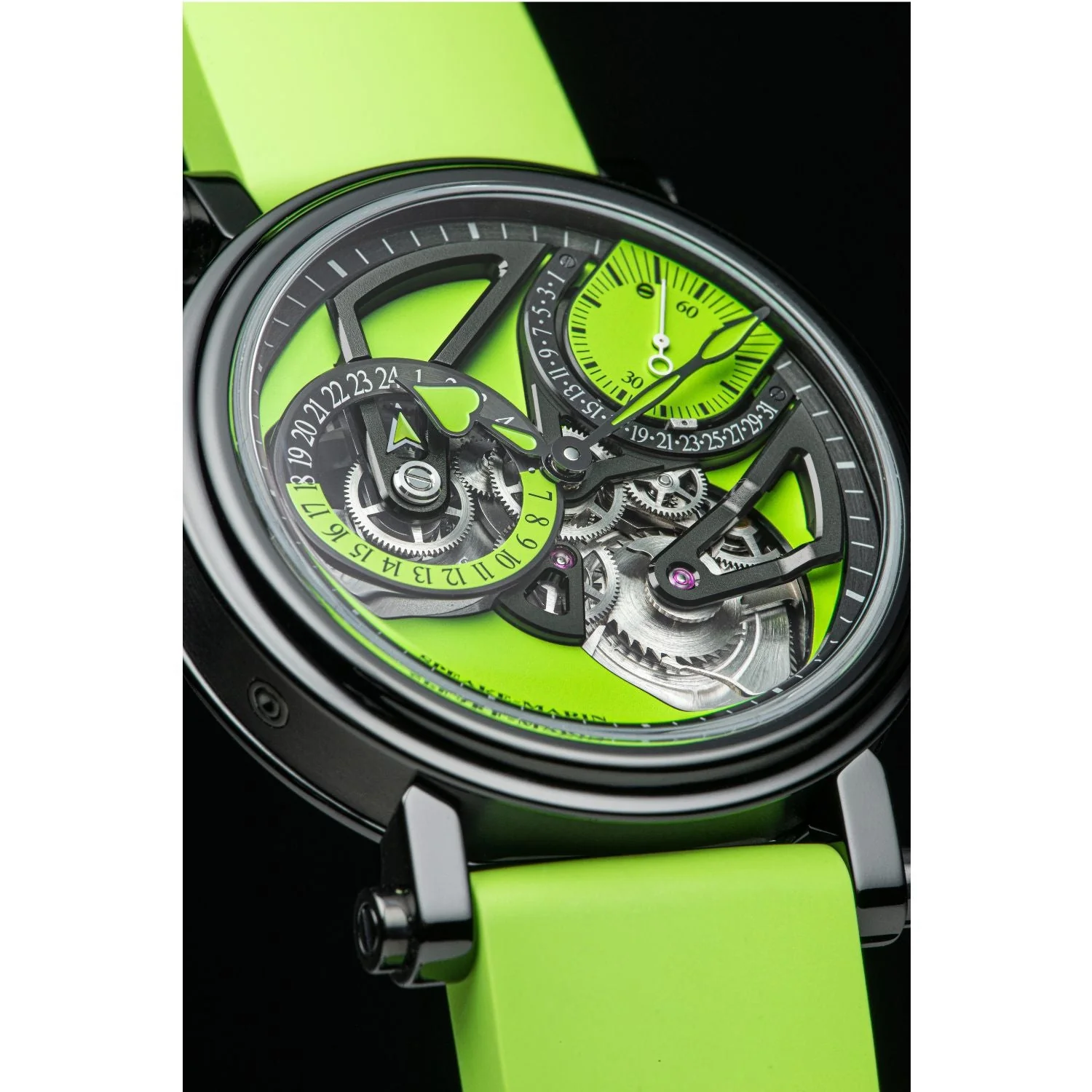 Montre dual time lime - Image 4