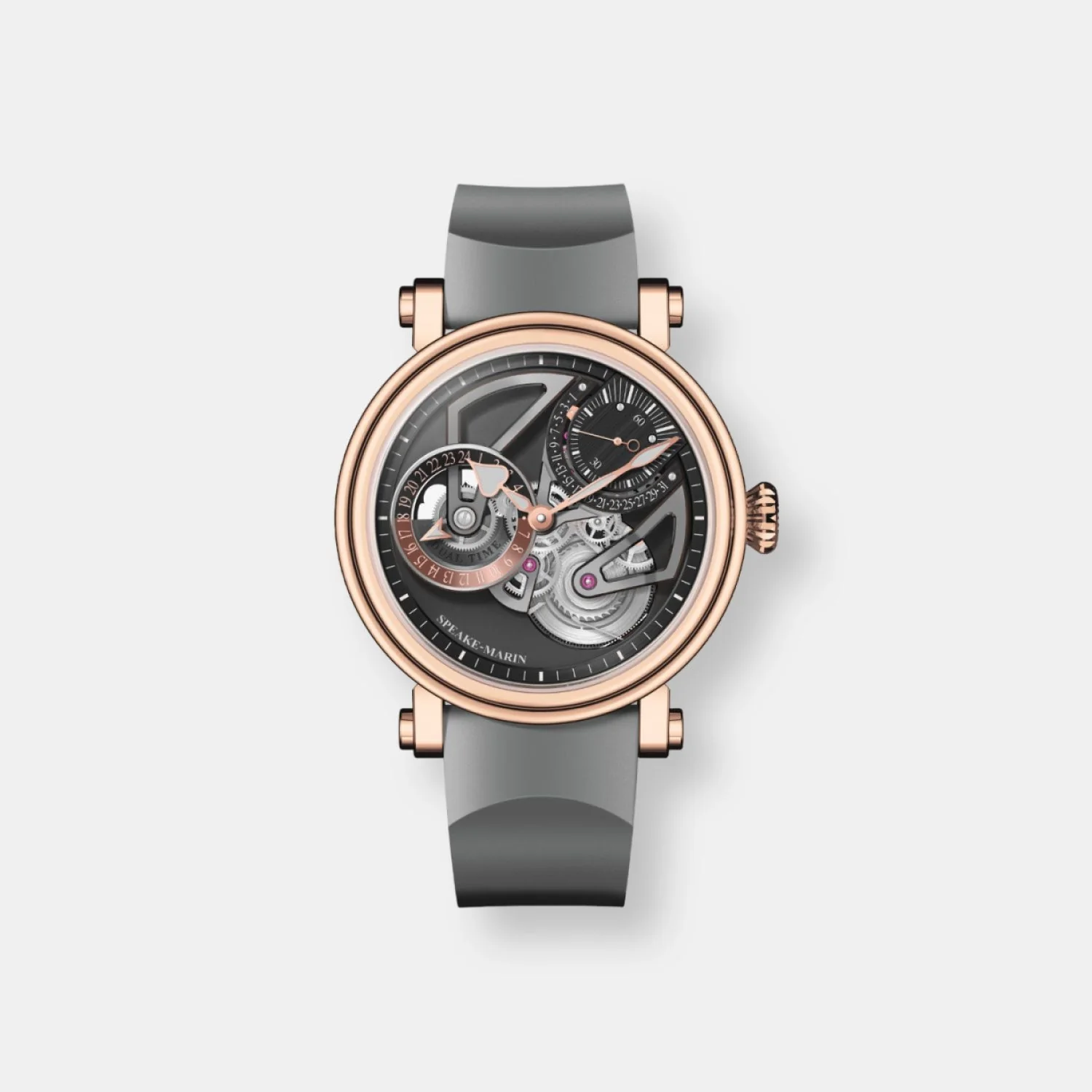 Montre openworked dual time - Image 2