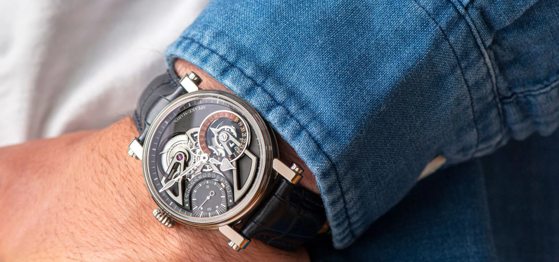 Montre openworked dual time - Image 3