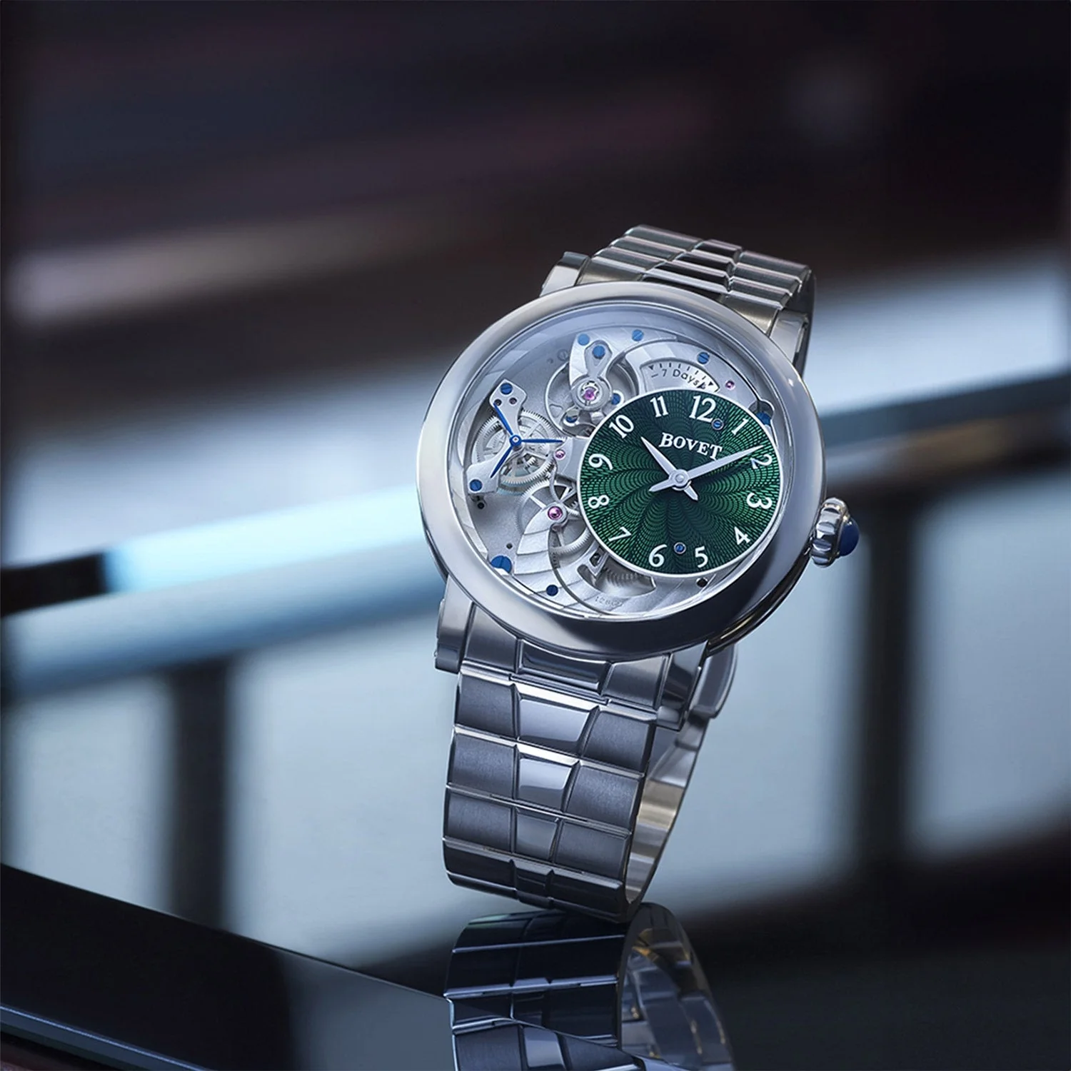 Montre recital 12 en titane et cadran vert - Image 2