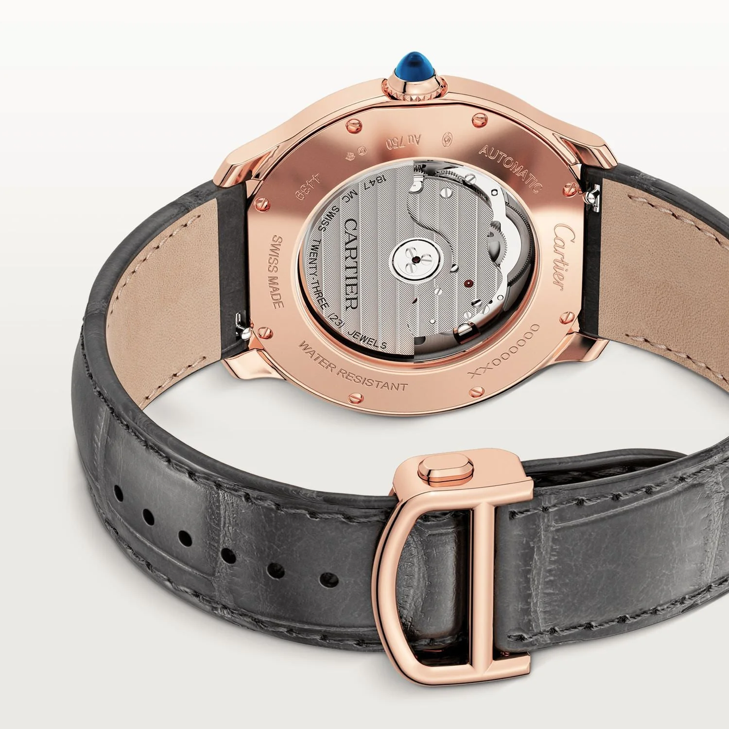 Montre ronde louis cartier - Image 2
