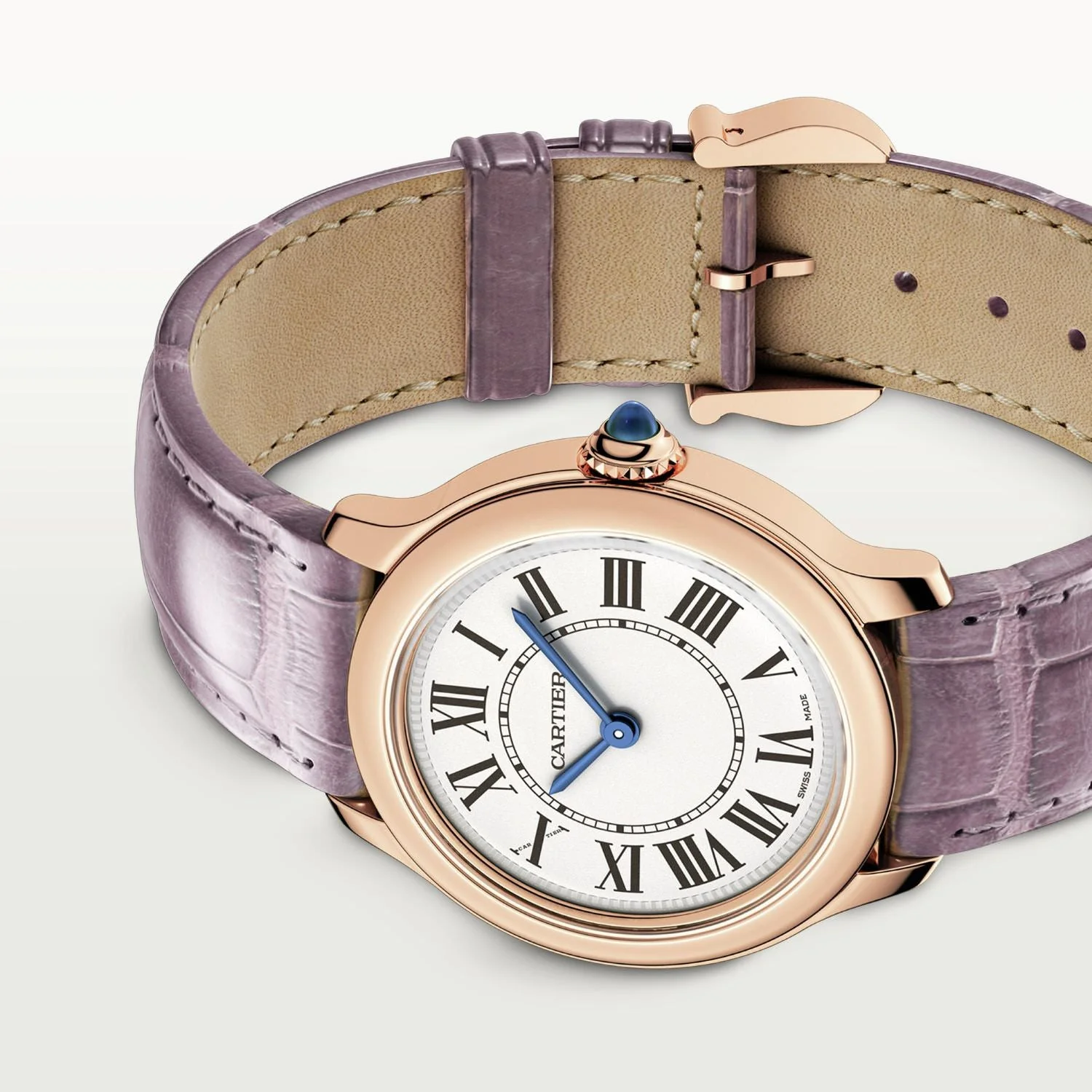 Montre ronde louis cartier - Image 4