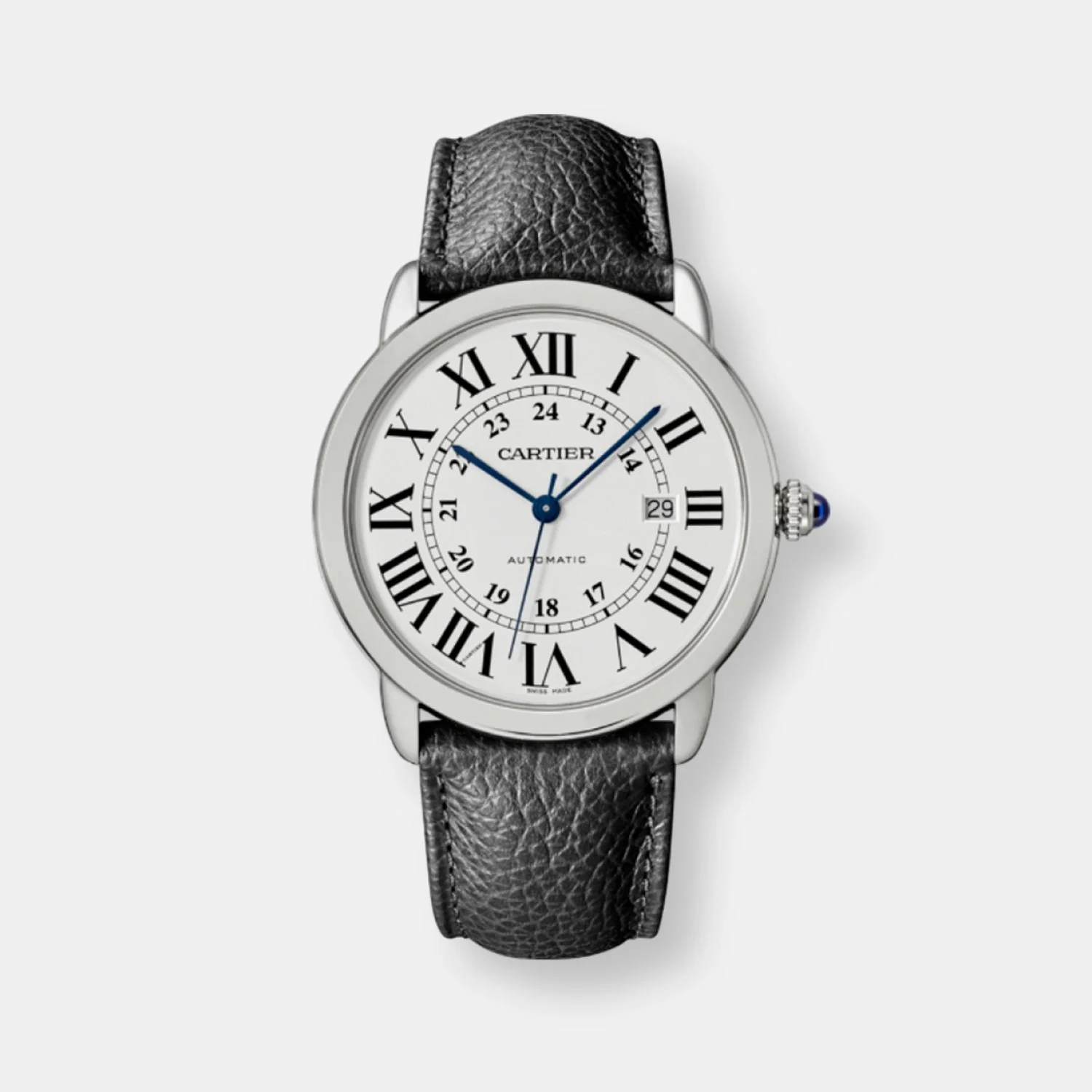 Montre ronde solo de cartier - Image 2
