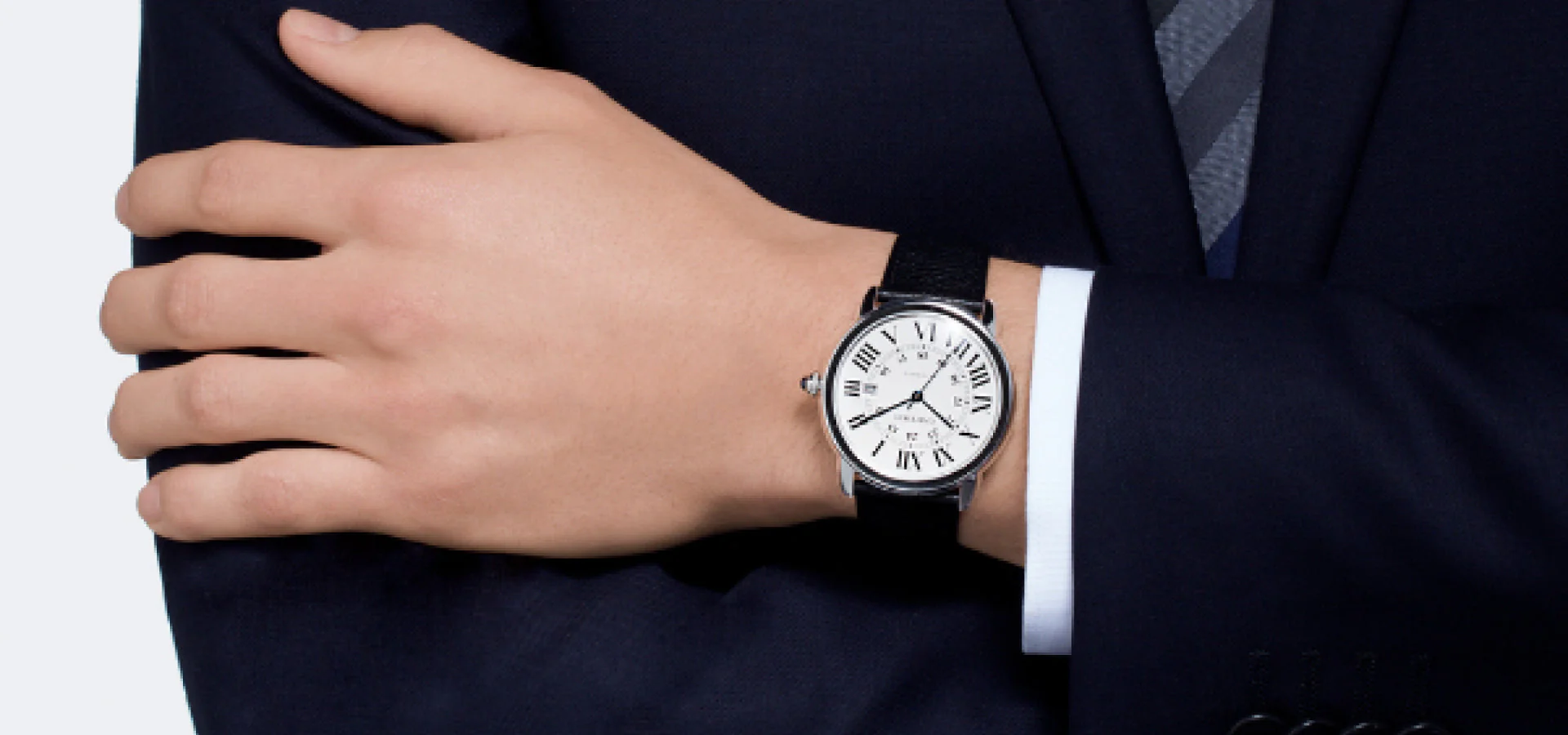 Montre ronde solo de cartier - Image 5