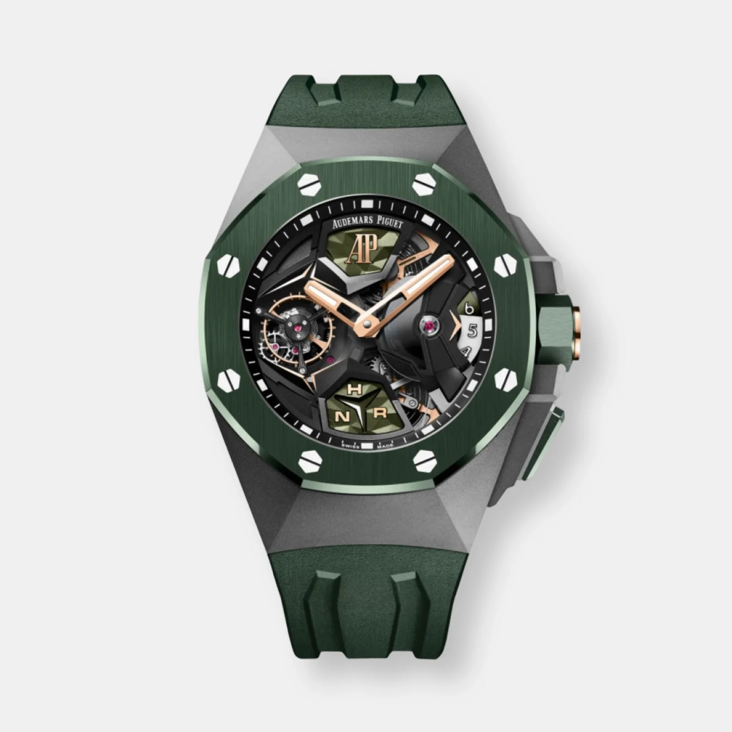 Montre royal oak concept tourbillon volant gmt