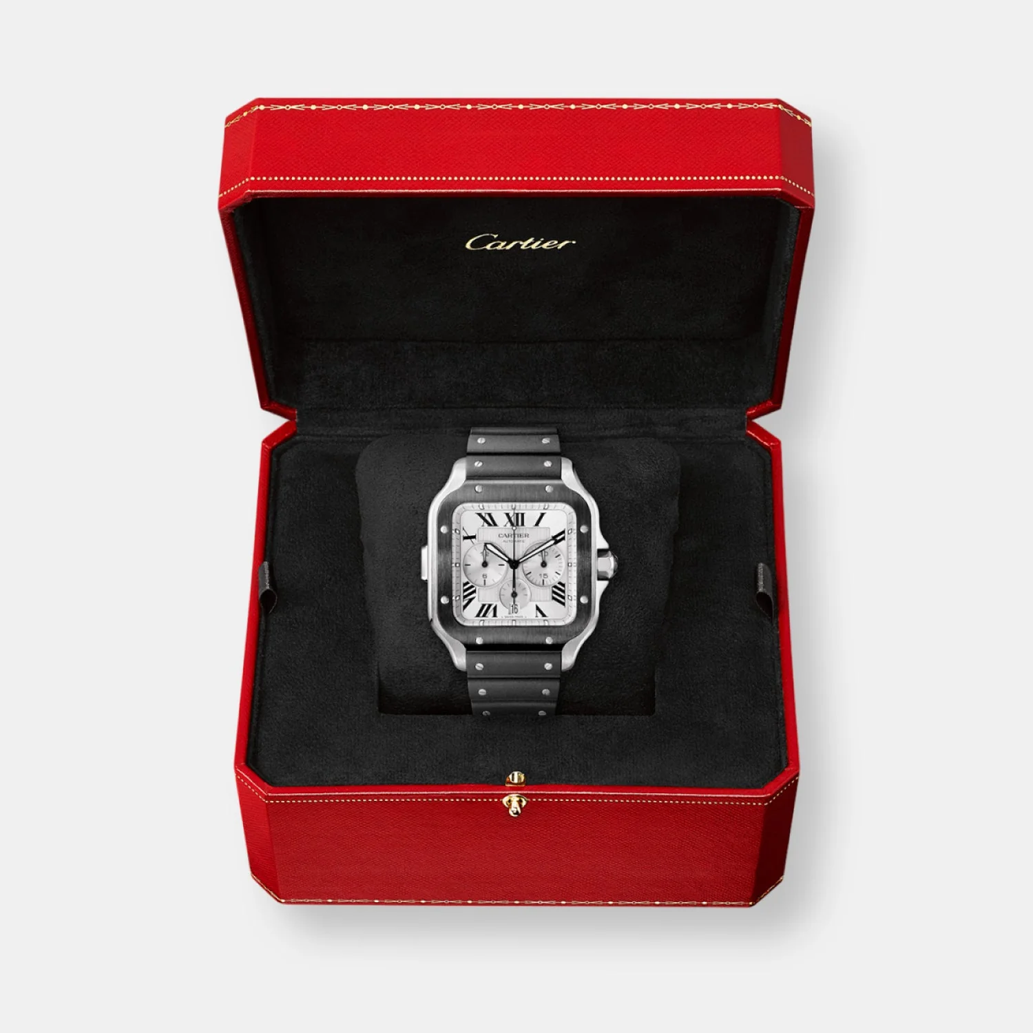 Montre santos de cartier chronographe - Image 2