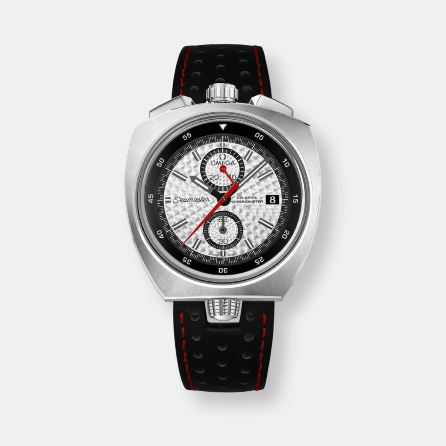 Montre seamaster bullhead chronographe co‑axial chronometer 43x 43mm