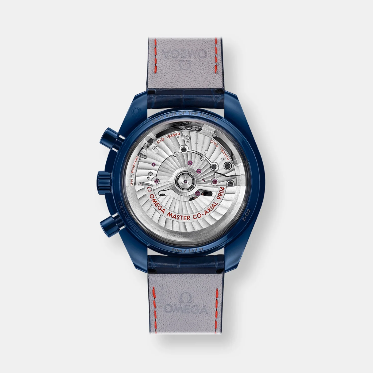 Montre speedmaster phases de luneco axial master chronometer moonphase chronograph 44.25mmblue side of the moon - Image 2
