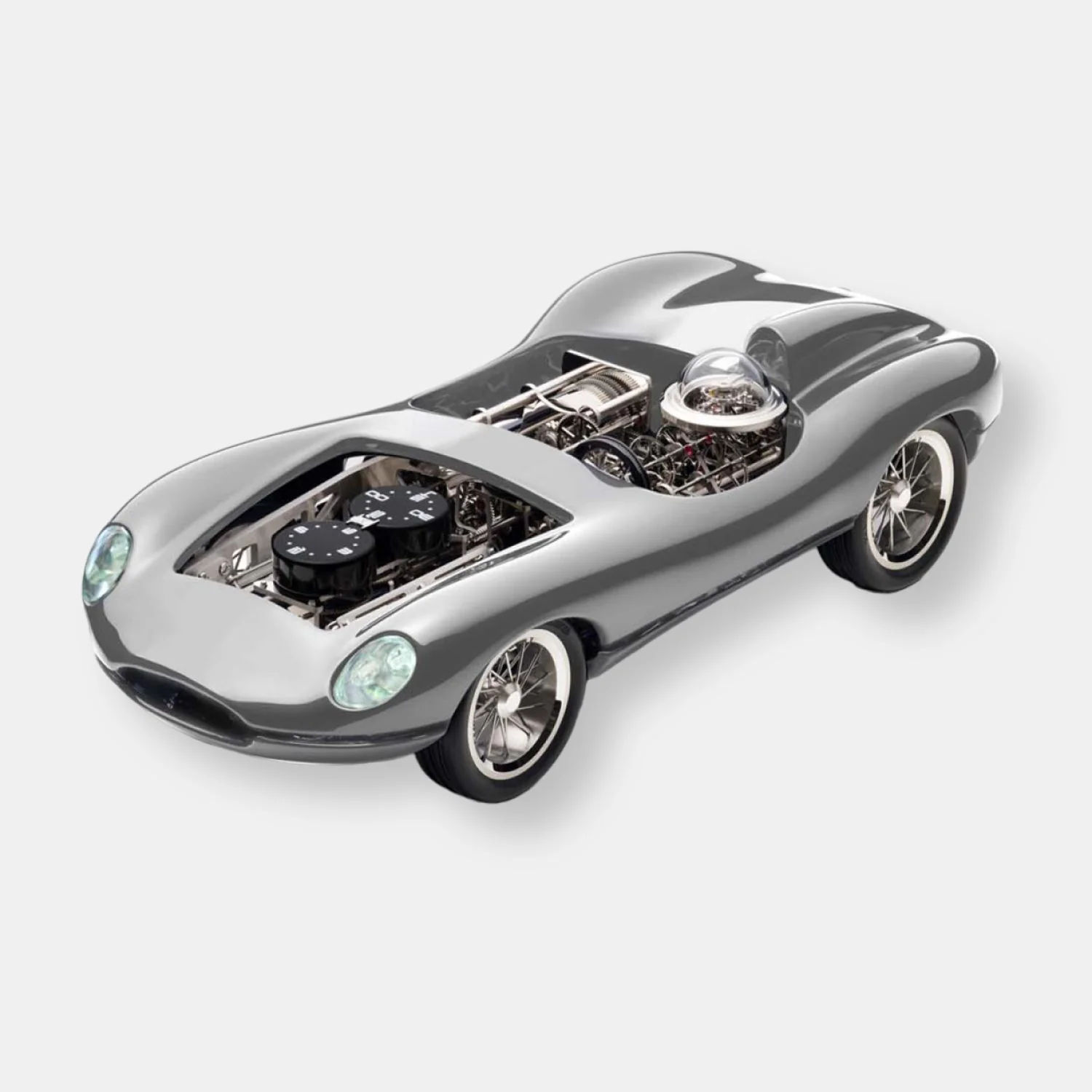 Time fast ii silver car
