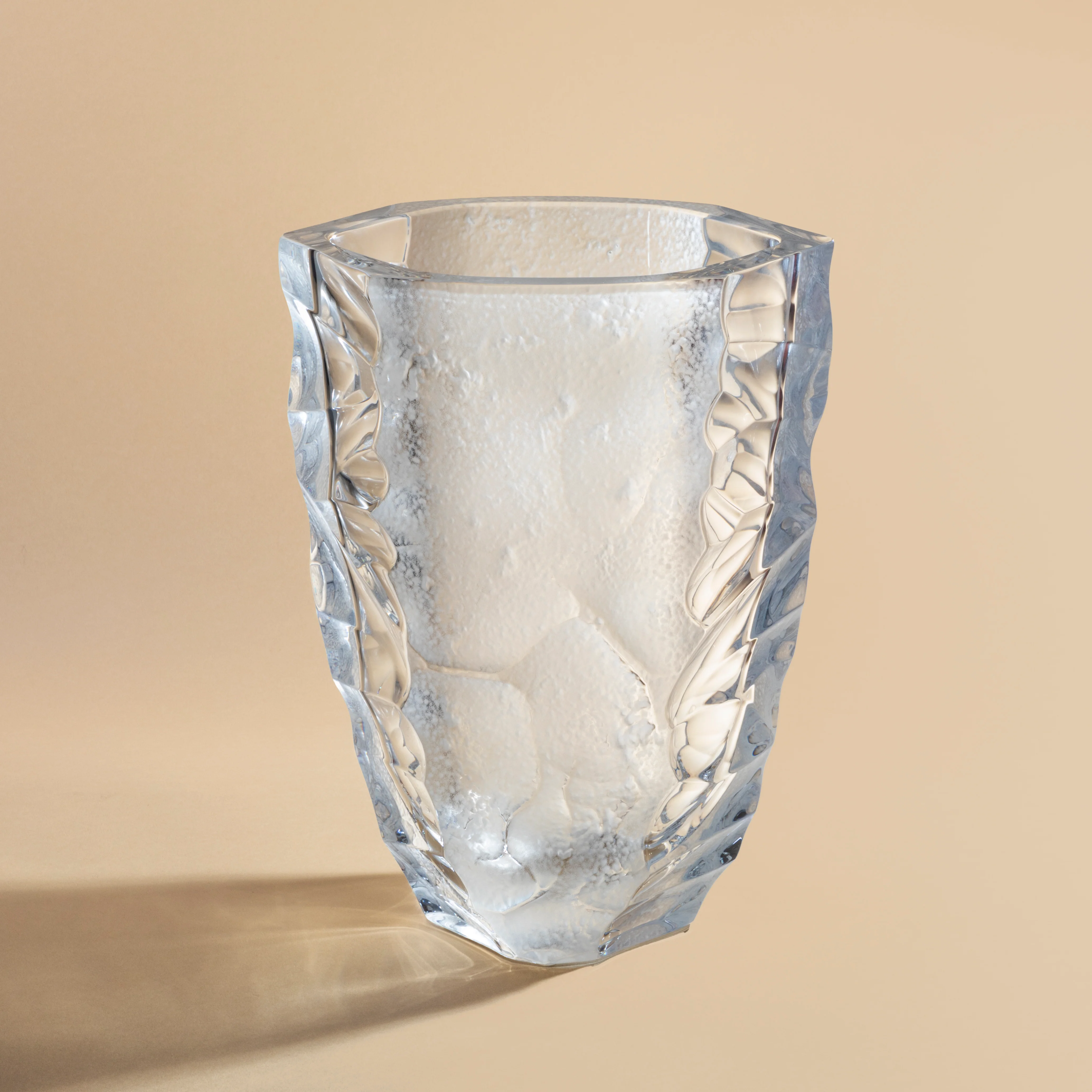Vase silex, grand modèle cristal incolor - Image 2