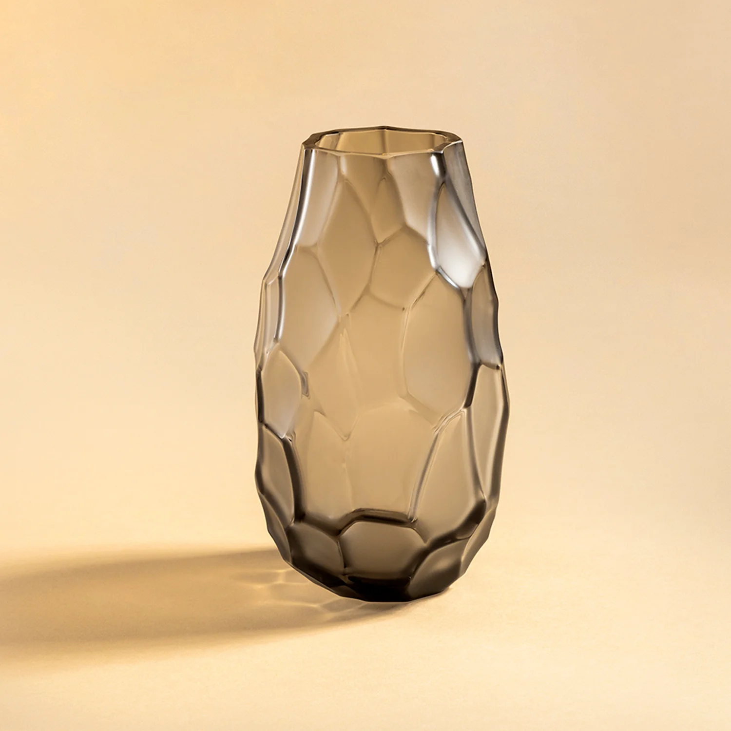 Vase silex, petit modèle cristal gris - Image 2